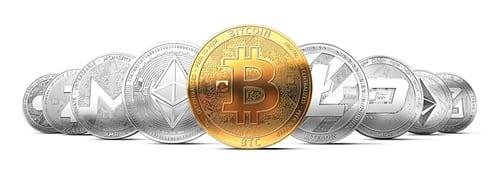 bitcoin, litecoin, ethereum, onecoin