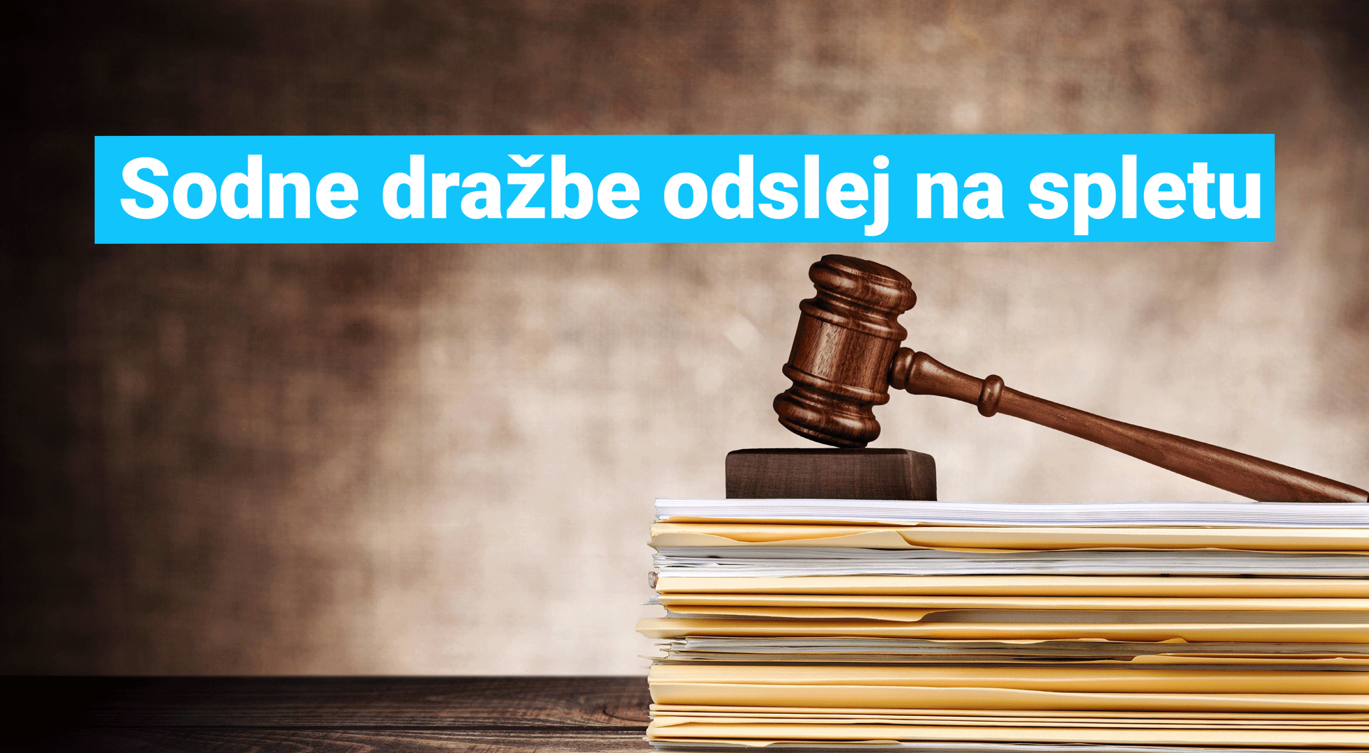 Sodne dražbe odslej na spletu