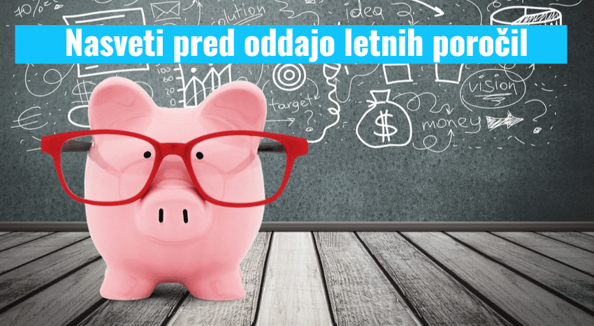 oddaja letnih poročil