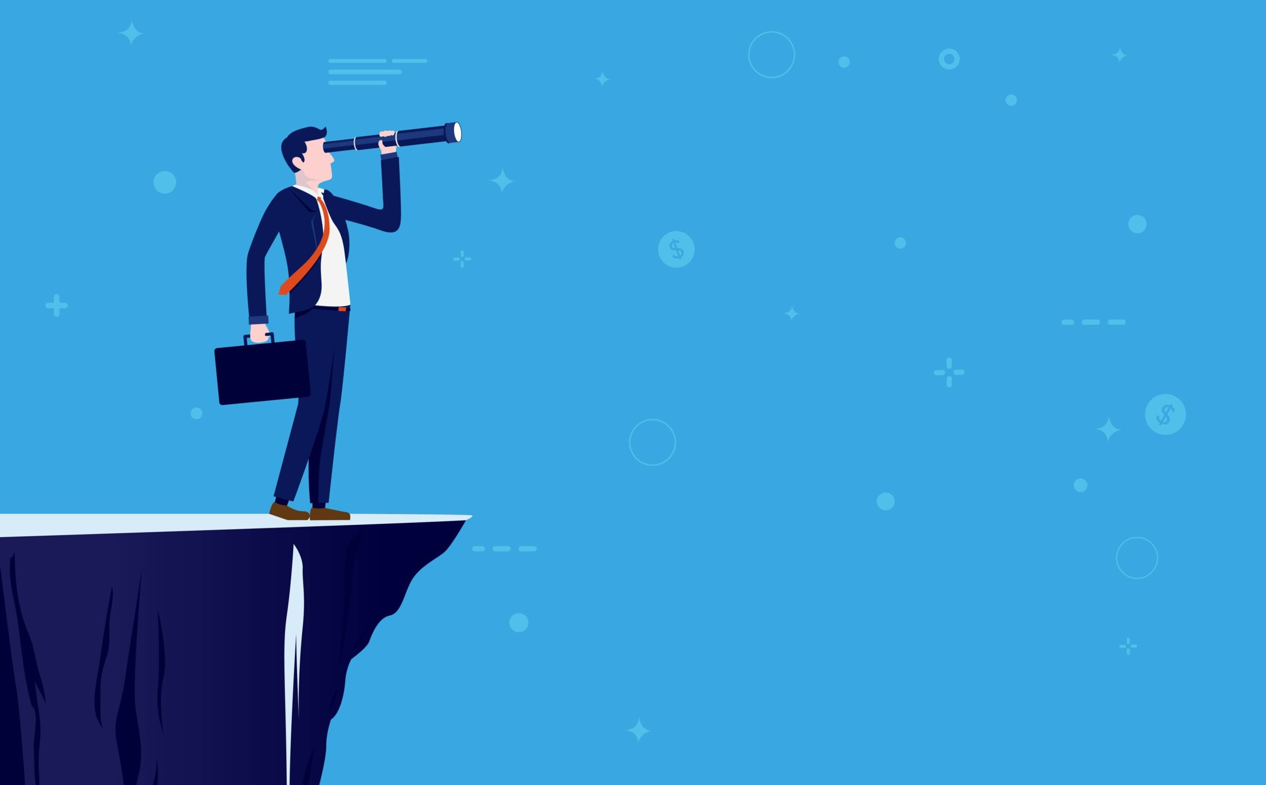 Razlika med podatkovno podprto napovedjo in intuicijo ali domnevo pri predvidevanju prihodnosti