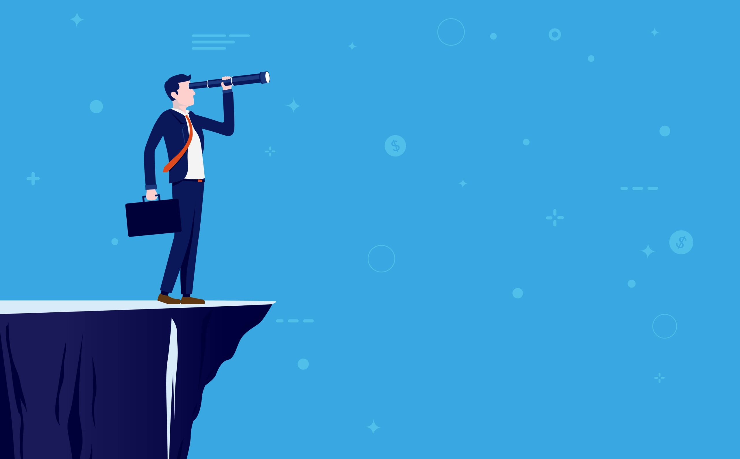 Razlika med podatkovno podprto napovedjo in intuicijo ali domnevo pri predvidevanju prihodnosti