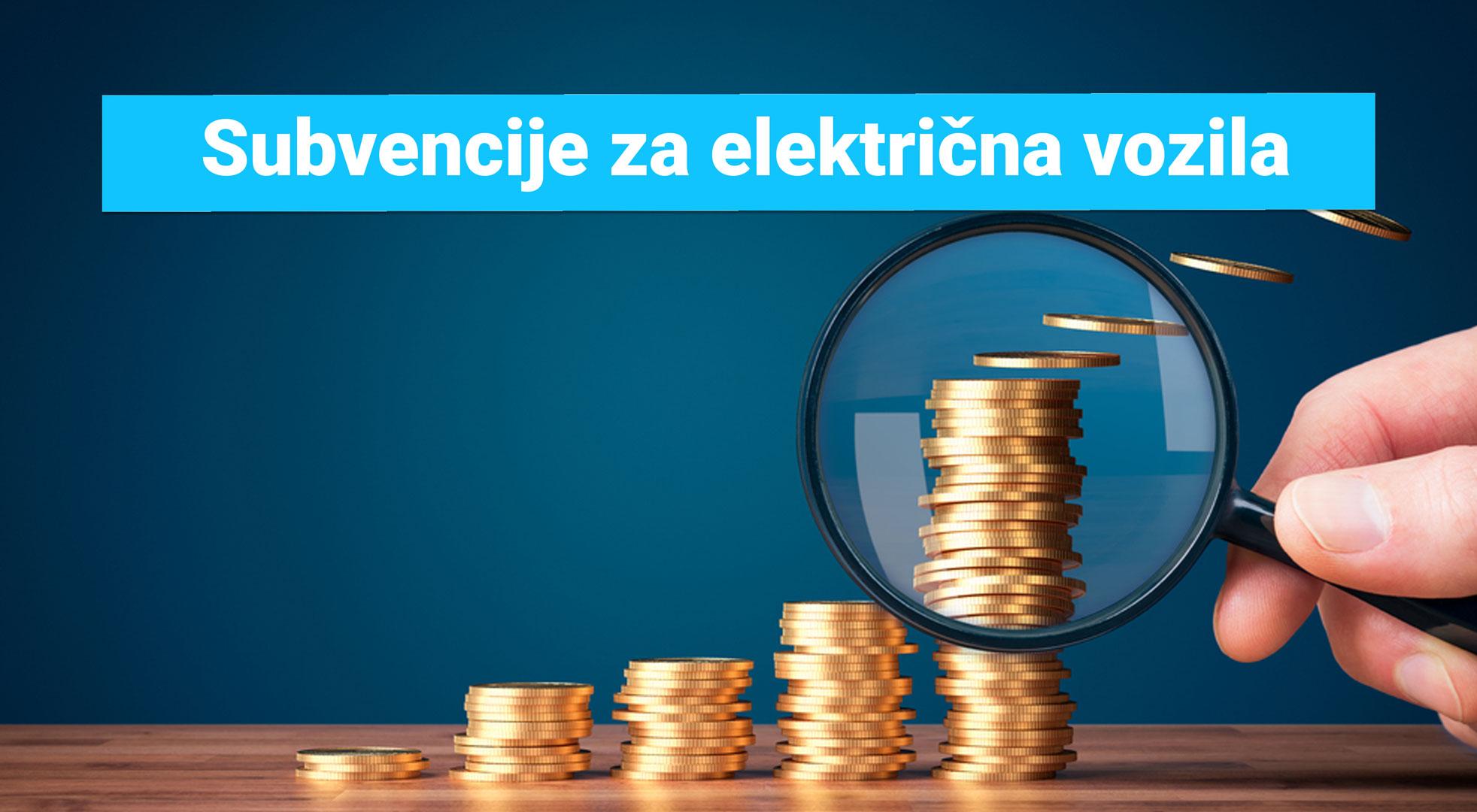 Subvencije za električna vozila