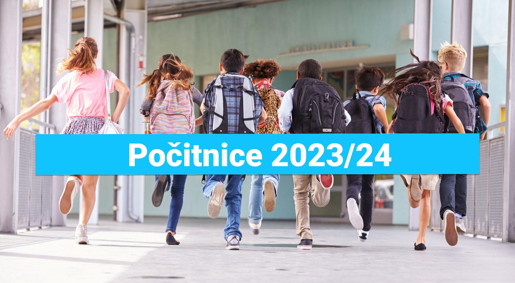 Šolske počitnice in prosti dnevi v šolskem letu 2023/2024