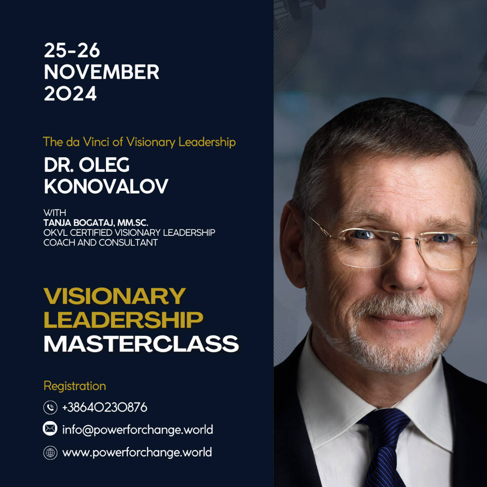 Visionary Leadership Masterclass z Dr. Konovalovom