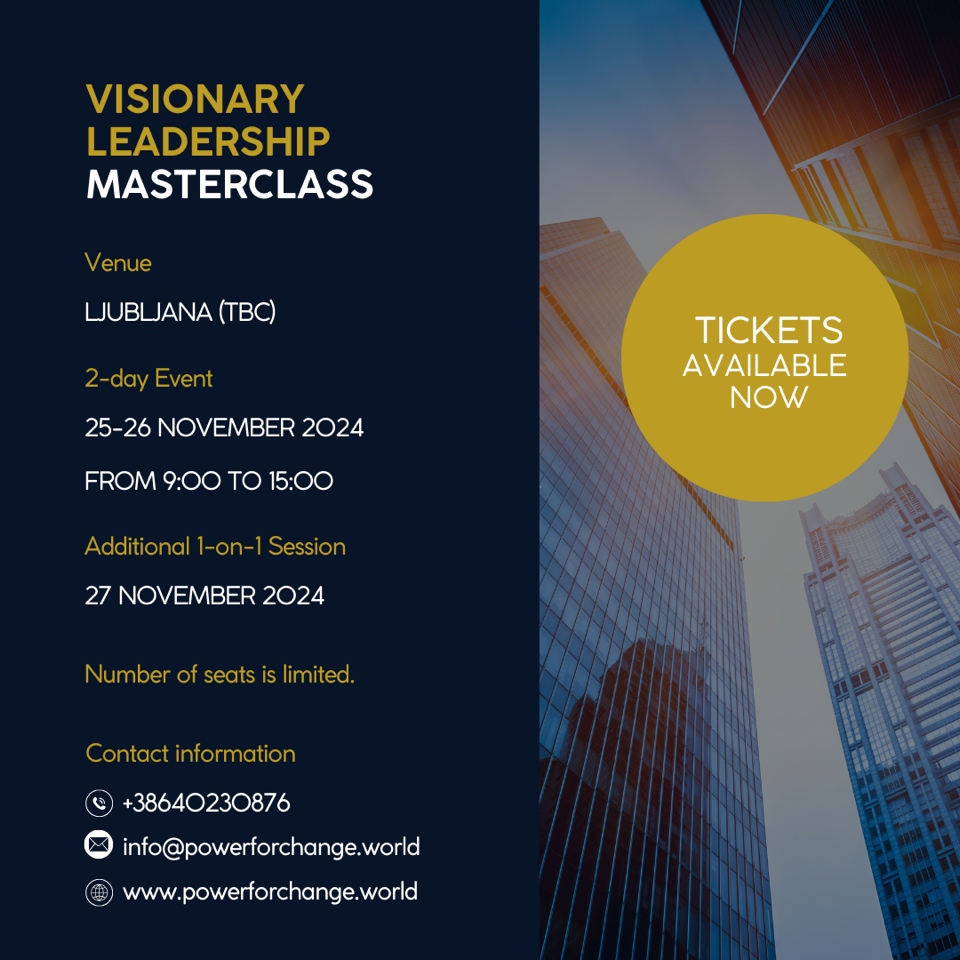 Visionary Leadership Masterclass z Dr. Konovalovom
